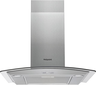 HOTPOINT  PHGC6.5FABX Chimney Cooker Hood - Stainless Steel